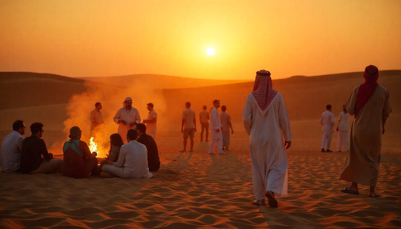 Dubai Evening Desert Safari with BBQ Dinner